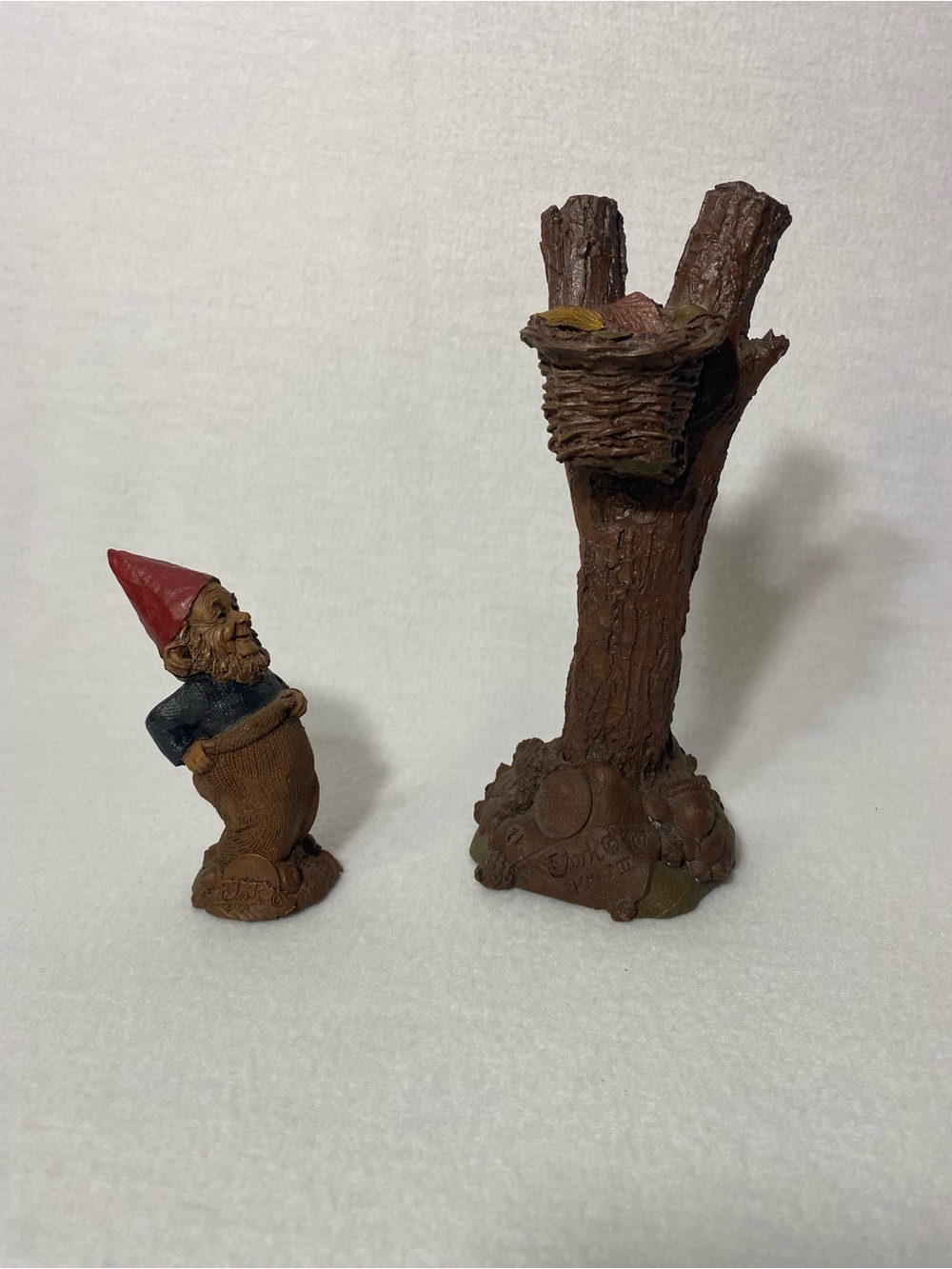 Tom Clark Vintage 1987 Naismith Gnome Bag Race Tree Signed